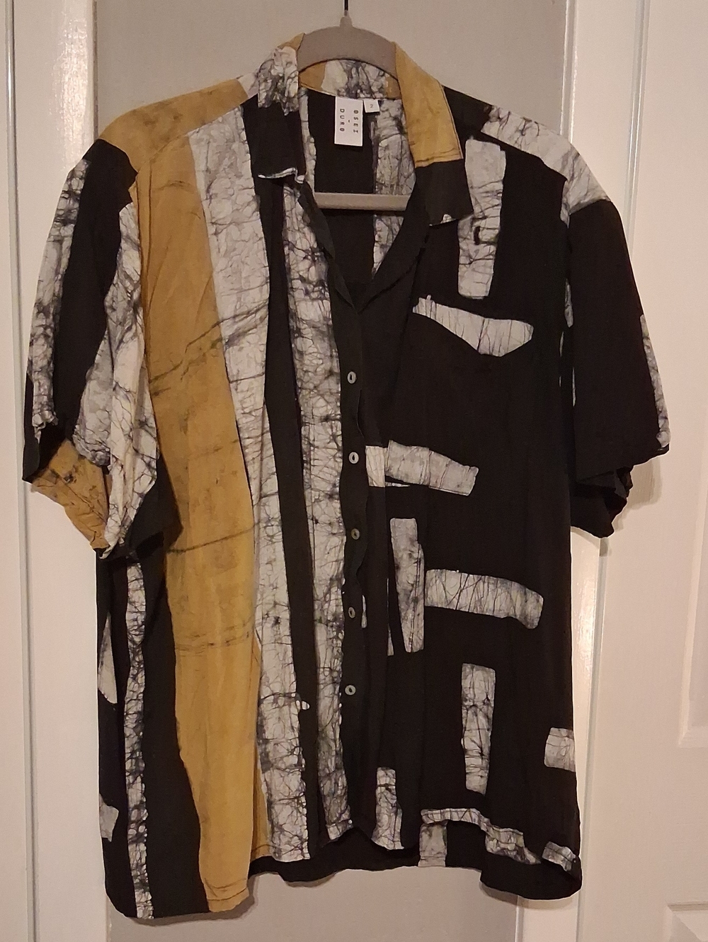 Osei Duro Unisex Top Oversized Hand Batiked Shirt Made In Ghana 2